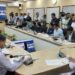 CM Saha Reviews Healthcare, Law and Development Issues