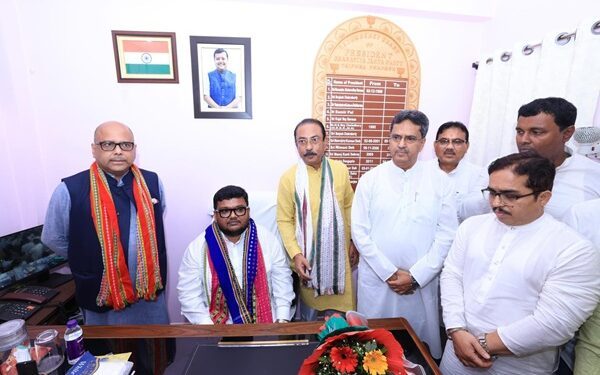 Abhishek Debroy Named New BJP Tripura President