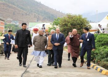 Biplab Deb Part of India Delegation to Bhutan
