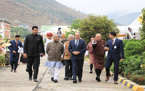 Biplab Deb Part of India Delegation to Bhutan