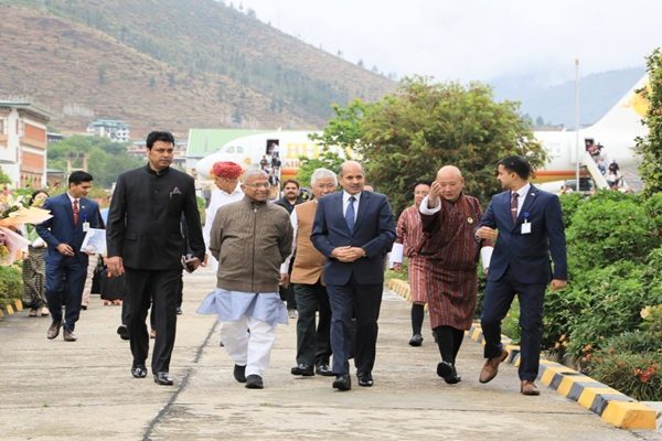Biplab Deb Part of India Delegation to Bhutan