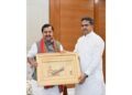 CM Saha Discusses Party Matters in Delhi