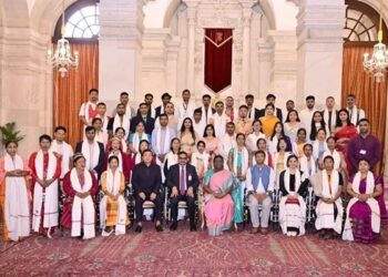 Tripura Team Honoured for Republic Day Invite Project