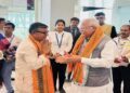 Khattar in Tripura, Reviews Power Sector Progress