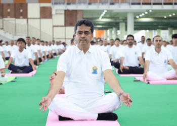 Governor Takes Part in International Yoga Day Event