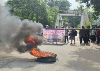 Tripura hit by 72-hour road and rail blockade