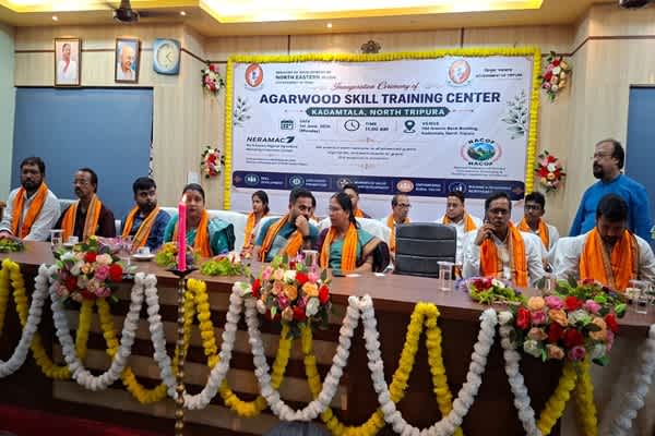 Agarwood Training Hub Inaugurated in North Tripura