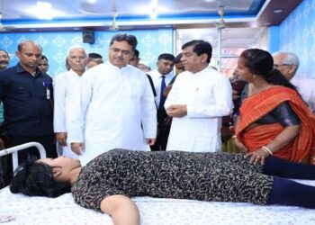 Specially-abled woman inspires at Ramnagar blood camp