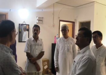 Manik Sarkar expresses condolences to victim’s family