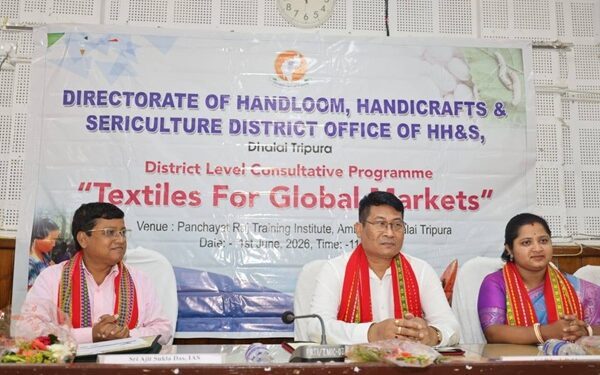 Minister Urges Modernization of Tripura Textile Sector