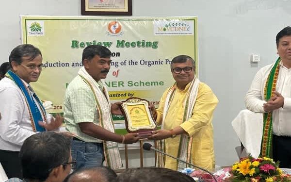 Tripura Honours Farmer Bidhan Das for Organic Farming Success