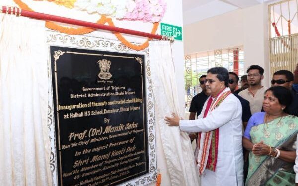 CM Manik Saha Inaugurates 15 Development Projects in Dhalai, Highlights Welfare and Growth Initiatives