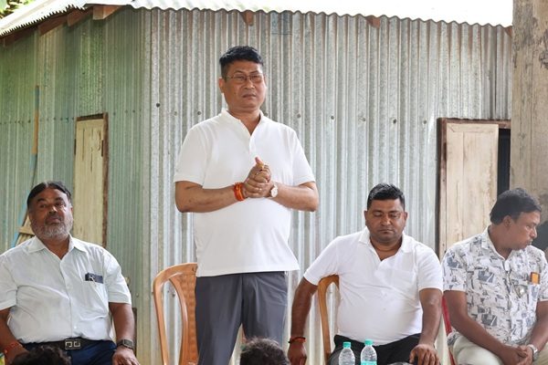 Bikash Debbarma assures development push at Chakmaghat