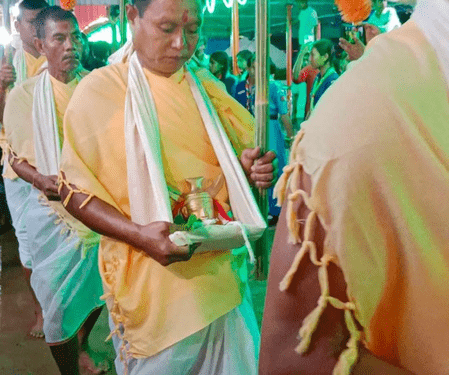 Chief Minister inaugurates historic Kharchi Puja.