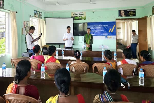 30 women farmers trained in scientific cultivation