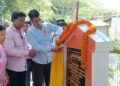 Tripura Minister lays foundation for Teliamura road