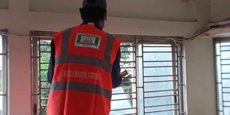 AMC executes High Court demolition order in Agartala