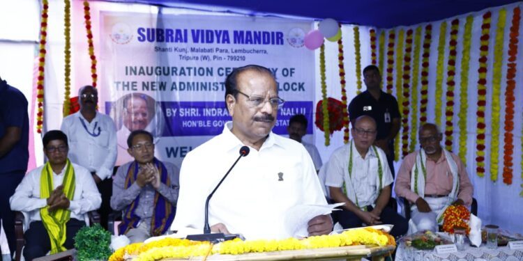Governor opens Subrai Vidya Mandir block