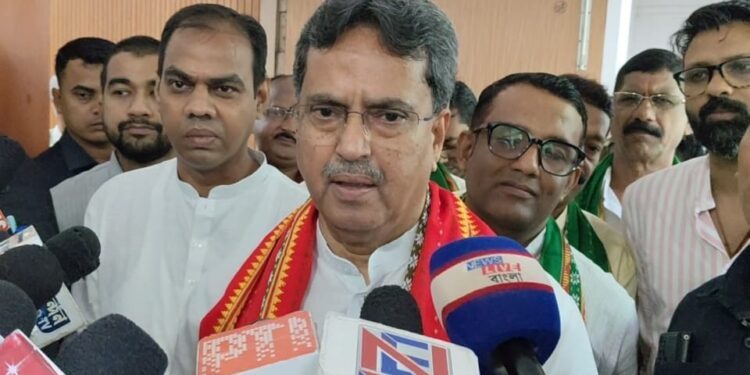 CM Saha assures action in corruption cases