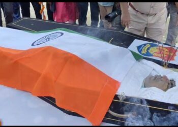 Tripura bids farewell to DGP Anurag Dhankar with honours