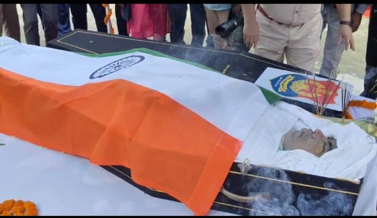 Tripura bids farewell to DGP Anurag Dhankar with honours