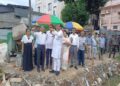 Heritage Prabhu Bari pond restoration underway