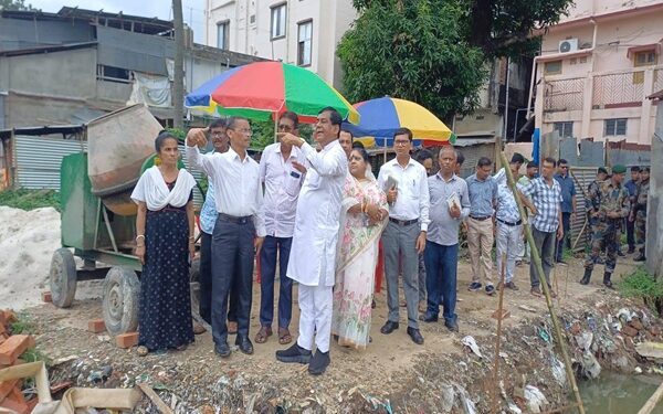 Heritage Prabhu Bari pond restoration underway