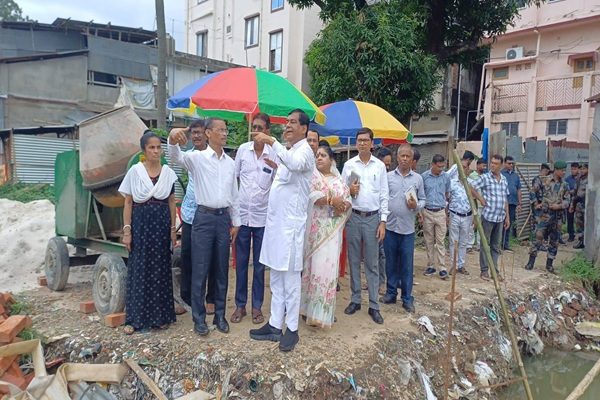 Heritage Prabhu Bari pond restoration underway