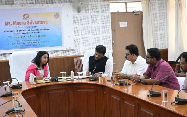 Centre reviews healthcare, NHM programmes in South Tripura