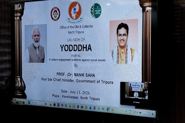 Tripura introduces ‘Yoddha’ citizen initiative