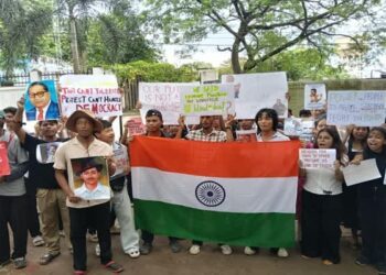 Agartala students seek transparency in education.