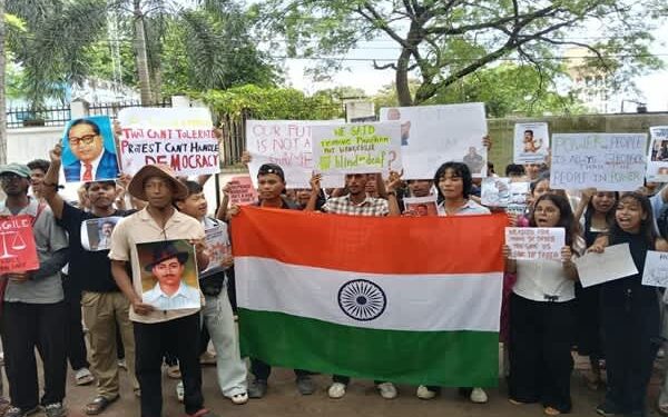 Agartala students seek transparency in education.
