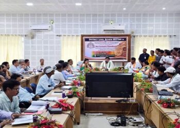 Sushanta Chowdhury chairs Unakoti review meeting