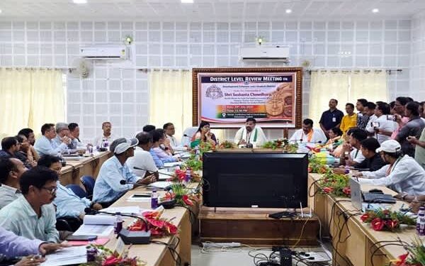 Sushanta Chowdhury chairs Unakoti review meeting