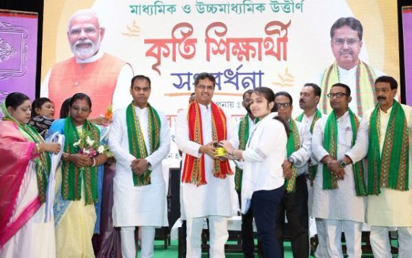 Manik Saha stresses values alongside academic success