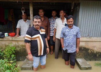 Heavy Rain Damages Homes in Boxanagar