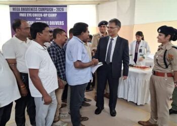 ripura Police begin driver eye-testing programme