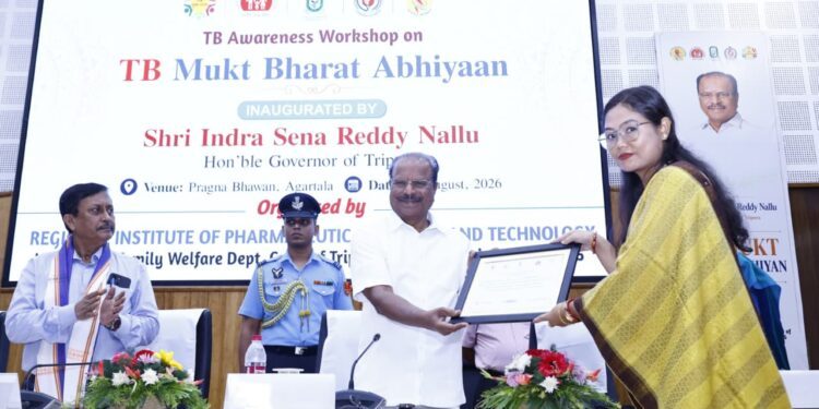 Tripura Governor launches TB awareness campaign