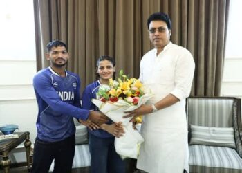 Biplab Deb hails Asmita Dey’s historic CWG gold