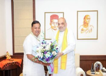 Ram Prasad Paul Holds Key Talks with Amit Shah on Tripura’s Future Growth