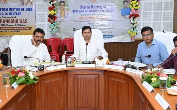 Minister Das Pushes Faster Welfare Delivery in South Tripura