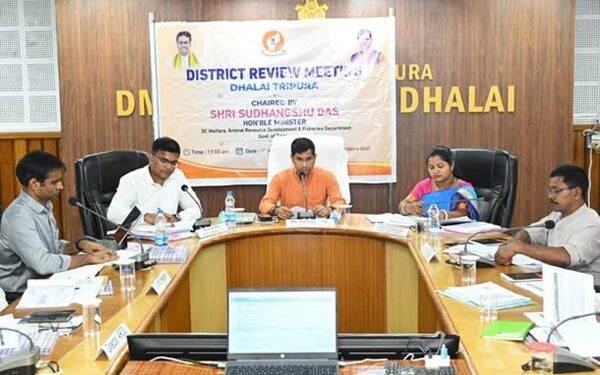 Das Directs Timely Delivery of Welfare Benefits in Dhalai