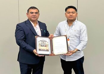 Paul Dangshu represents India at NCSL Summit