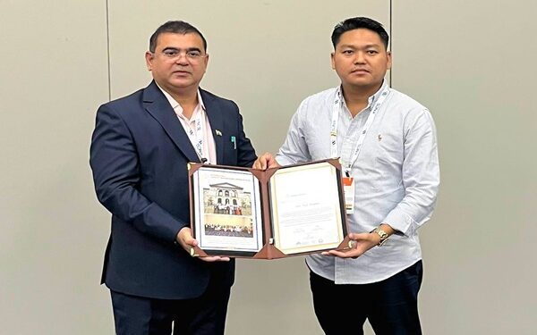 Paul Dangshu represents India at NCSL Summit