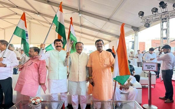 Rajib Bhattacharjee Hoists Tricolour At Official Residence
