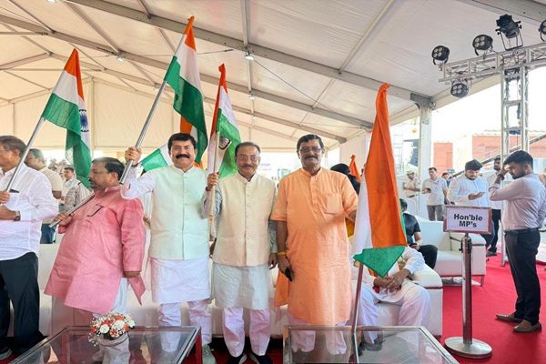 Rajib Bhattacharjee Hoists Tricolour At Official Residence