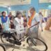 MP Rajib Bhattacharjee Gives Bicycles to Girl Students