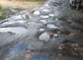 Tinku Roy inspects long-pending Unakoti road