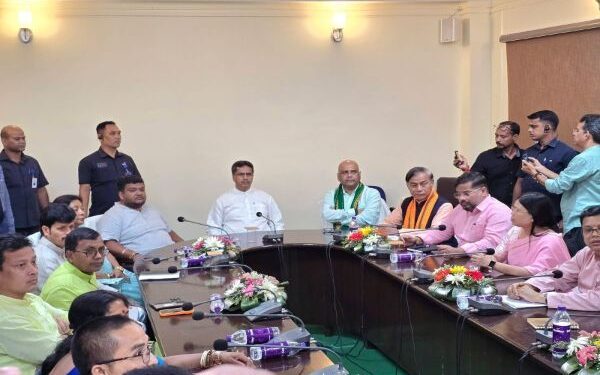 Tripura BJP Steps Up Poll Preparations; CM Manik Saha Holds Organisational Meet