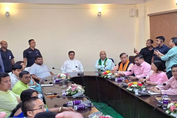 Tripura BJP Steps Up Poll Preparations; CM Manik Saha Holds Organisational Meet